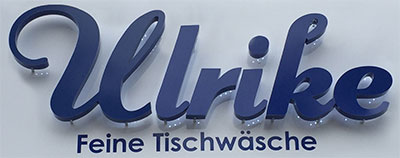 Leuchtender Schriftzug Nagold Leuchtendes 3D-Logo Nagold Lichtwerbung Nagold Leuchtreklame Nagold
