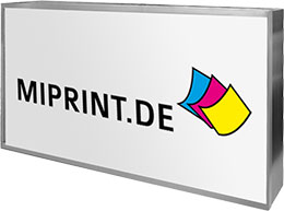 Leuchtkasten für effektive Werbung in Zwickau