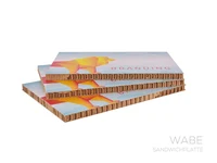 Guenstiges Bauschild aus Wabenplatte Gräfenthal