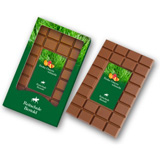 Osterschokoladentafel bedruckt Werbegeschenk